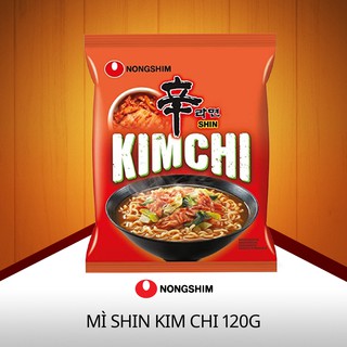 Mì Nongshim Shin Kim chi 120g - Nước súp mì vị kimchi thơm ngon - Hàn Quốc