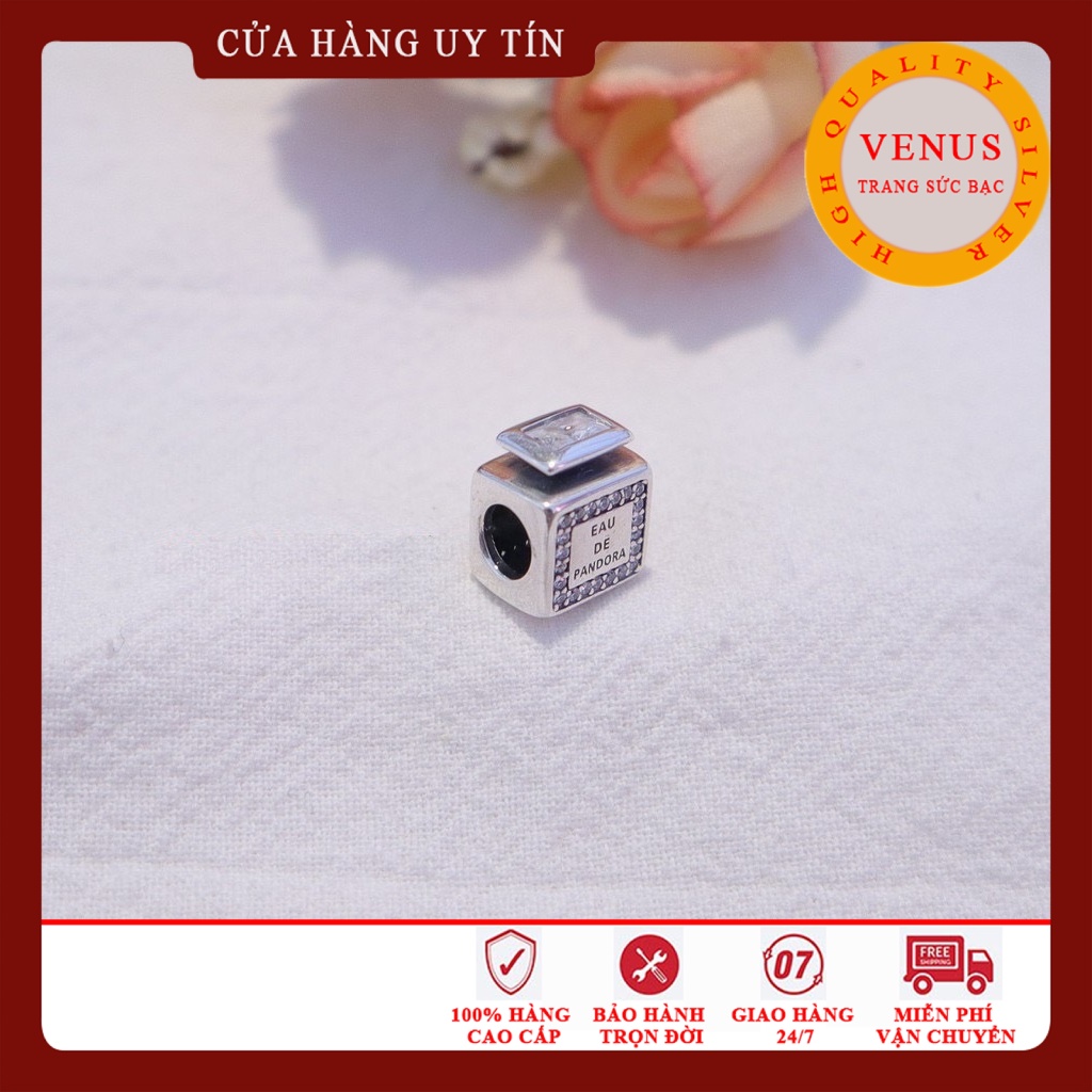 [Charm bạc 925 cao cấp] Charm bạc hình chai nước hoa- Mã sản phẩm VENUSCNH