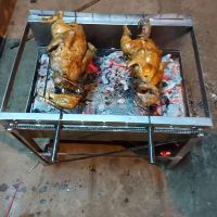 Bếp nướng than hoa môtơ