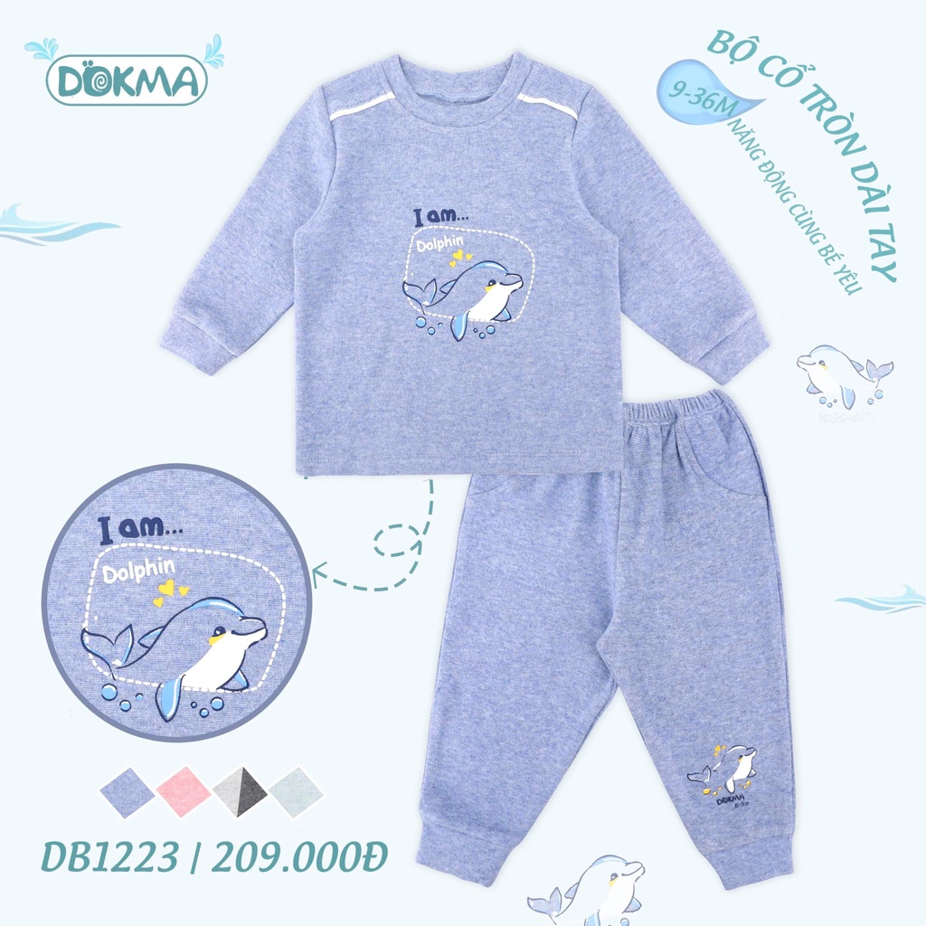 DB1223 Bộ cổ tròn dài tay