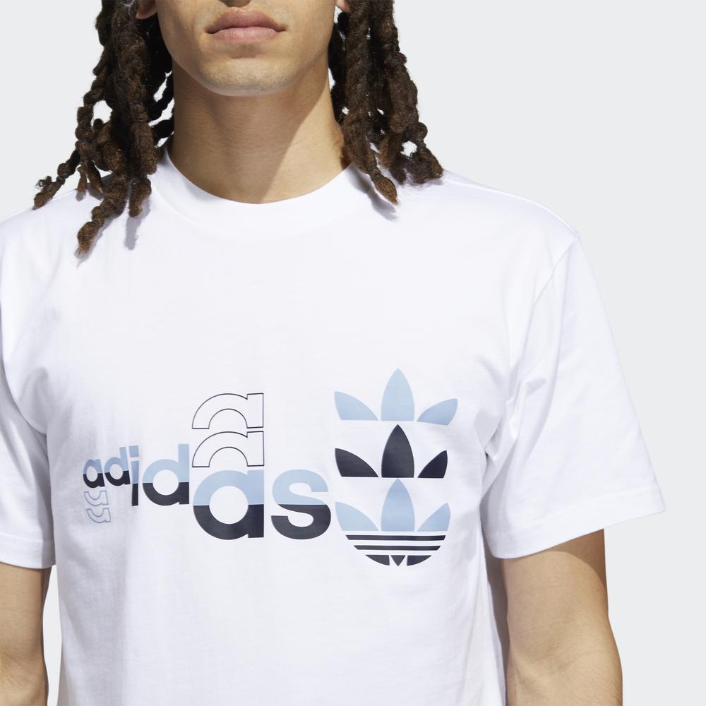 Áo Tee adidas ORIGINALS Nam Logo Play Short Sleeve Tee Màu trắng H31322 | BigBuy360 - bigbuy360.vn