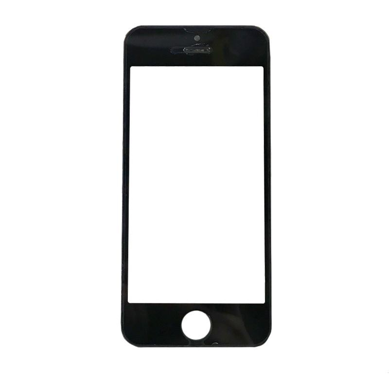 Kính liền ron iPhone 5G màu đen kính ép kính giá sỉ