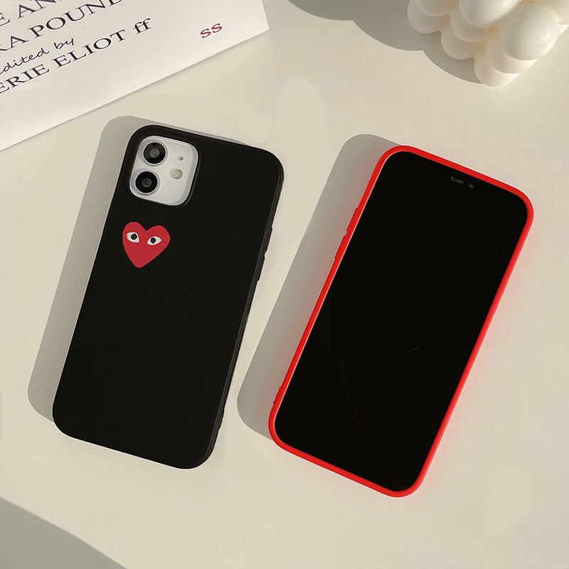 Ốp Điện Thoại Silicon Họa Tiết Đôi Mắt Đỏ Đen Độc Đáo Cho iPhone 14 6s 7 8 Plus X XS XR 11 12 13 PRO Max AT0205