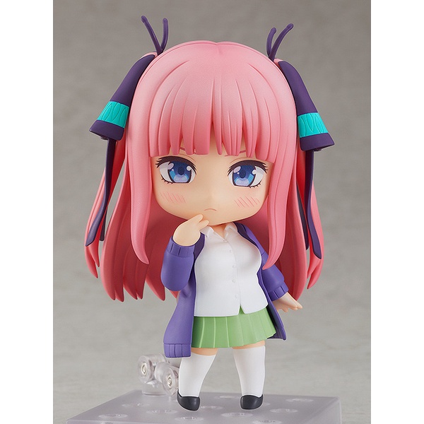 Mô Hình Figure Chính Hãng Anime Gotoubun no Hanayome, Nakano Nino, Nendoroid 1612, Good Smile Company