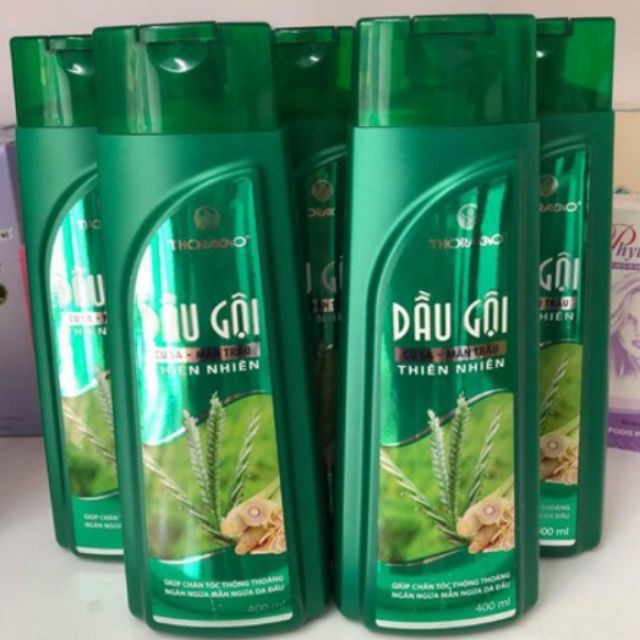 DẦU GỘI CỦ SẢ - MẦN TRẦU – Hỗ trợ làm sạch gàu (Chai 200ml)