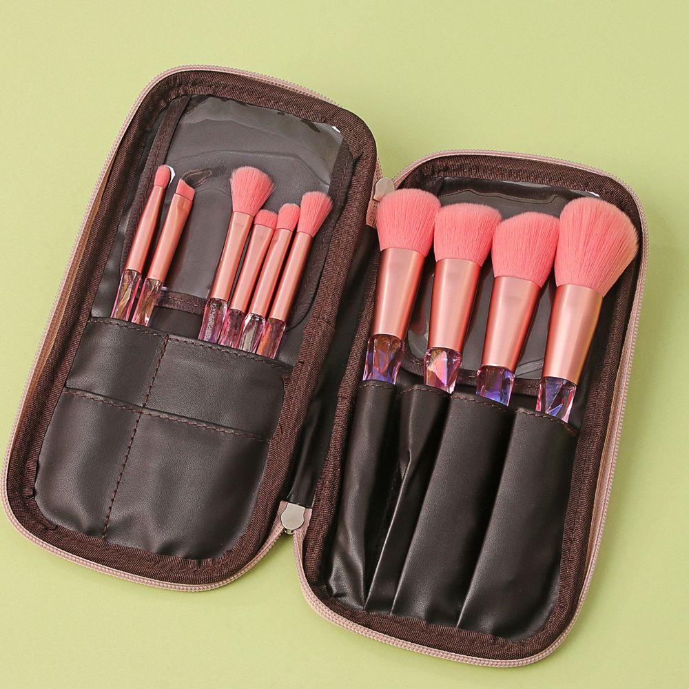 Túi Đựng Đồ Trang Điểm Bằng Da PU Sức Chứa Lớn Có Khóa Kéo Đa Năng Thanh Lịch Cho Nữ