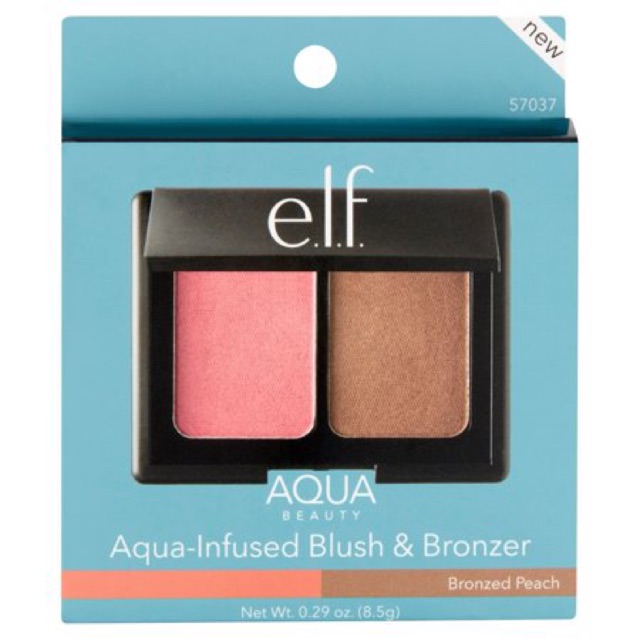 Bảng má + bronzer elf