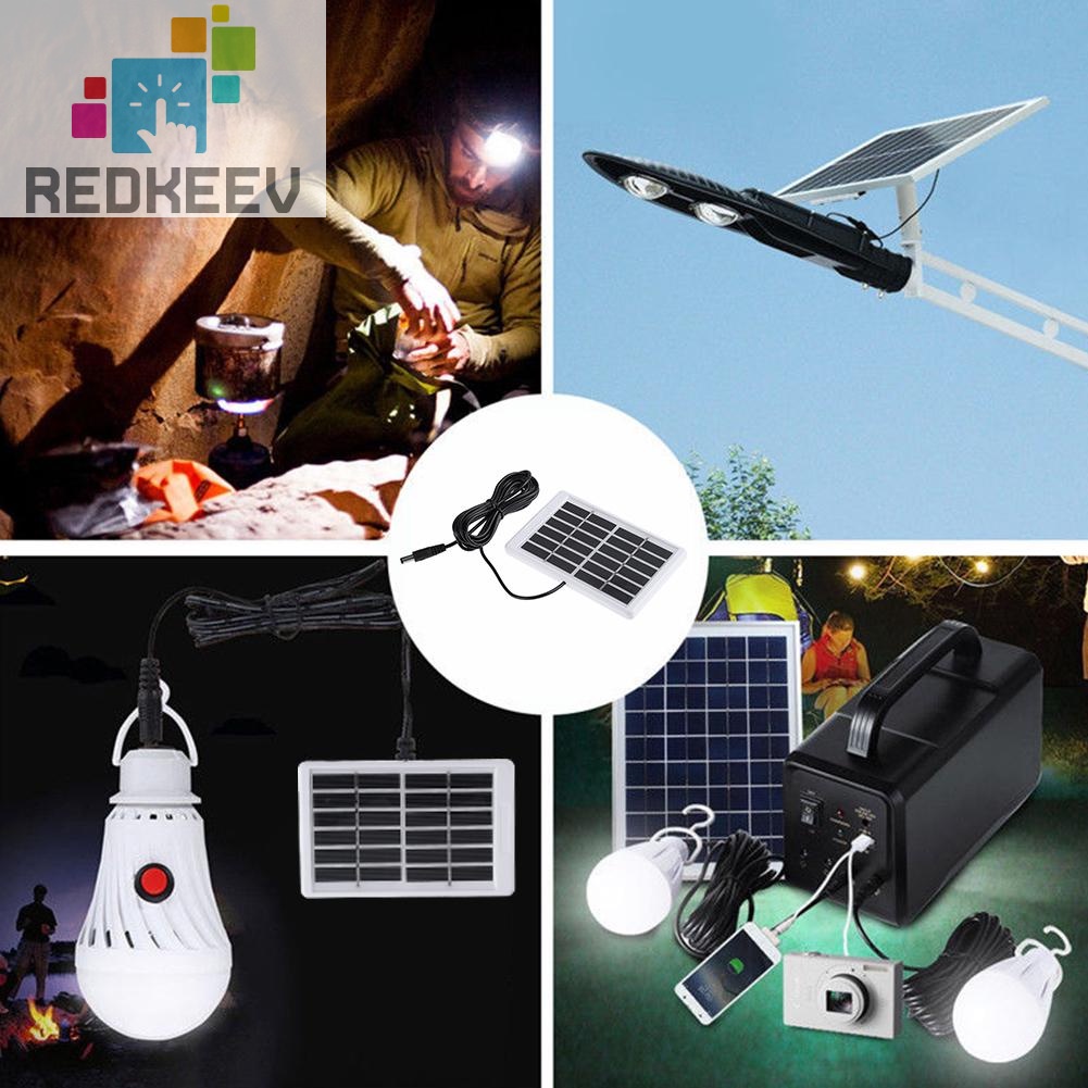 Tấm sạc pin năng lượng mặt trời 6V 1.2W polycrystalline giao diện DC DIY