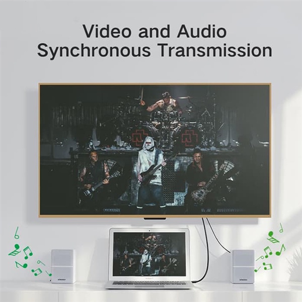 Cáp chuyển Mini DisplayPort to HDMI 4K Cao cấp Ugreen 20848 Dài 1,5m - Hàng Chính hãng