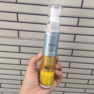 TINH DẦU PHỤC HỒI TÓC KHÔ XƠ VÀ HƯ TỔN LAKME DEEP CARE DROPS 100ML