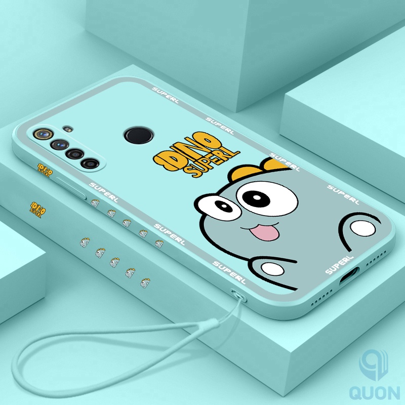 Ốp Điện Thoại TPU Mềm Hình Khủng Long Dễ Thương Cho Realme 5 6 7 pro 5i 6s 6i 7i C17