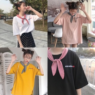 ÁO THUN KÈM KHĂN TURBAN