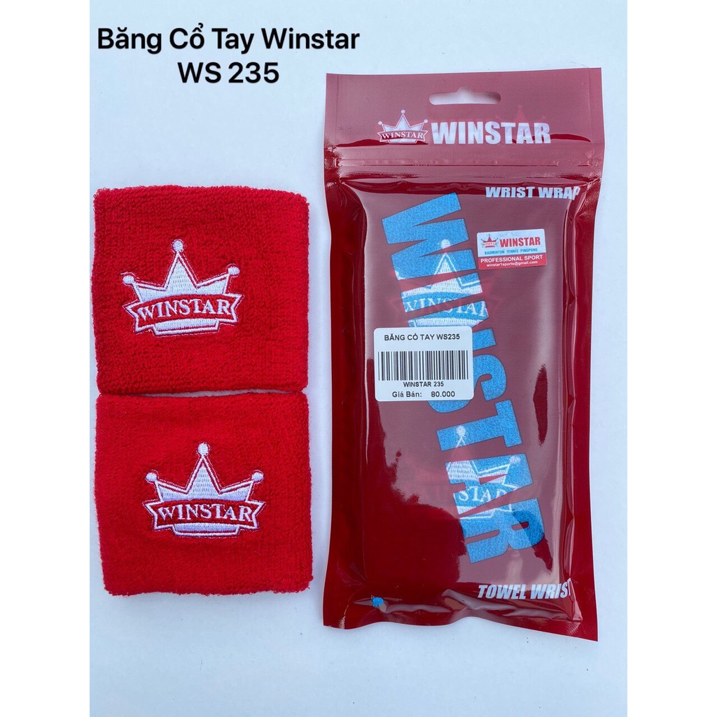 [HOT] Băng cổ tay thể thao THẤM HÚT MỒ HÔI cao cấp WINSTAR