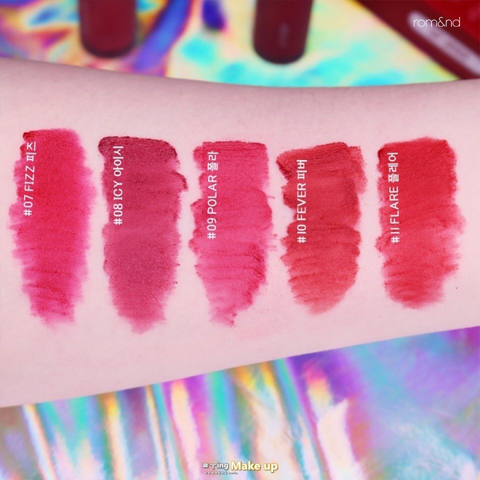 Son kem lì, lên màu siêu chuẩn, mềm mại như nhung Romand Zero Velvet Tint 5.5g - NiniShop