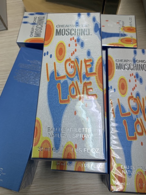 Nước hoa nữ moschino i love love 30ml full seal SALE !