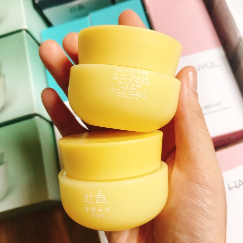 Mặt nạ ngủ Hanyul Yuja Sleeping mask 20ml