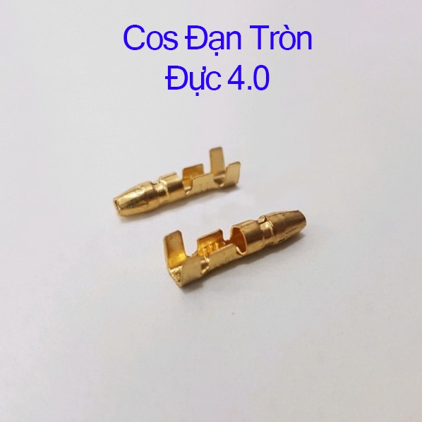 Bộ Cos Đầu Đạn / Ghim Tròn 4.0 - AT18 ( 1 bịch/100 bộ)