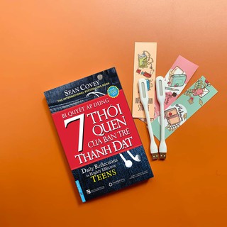bookmark xinh xắn - 7 thói quen của bạn trẻ thành đạt FREESHIP XTRA