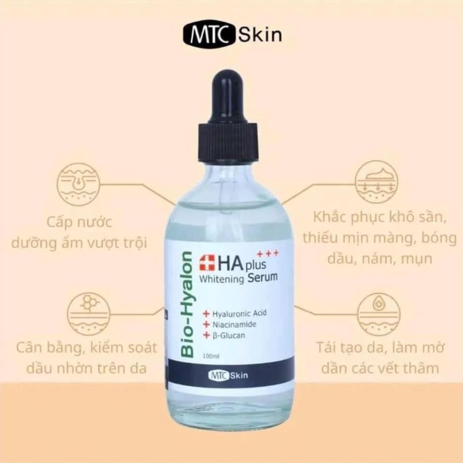 [Tốt Nhất] Tinh Chất Ha Plus, SERUM HA PLUS CẤP ẨM LÀM TRẮNG DA Chính Hãng MTC SKIN