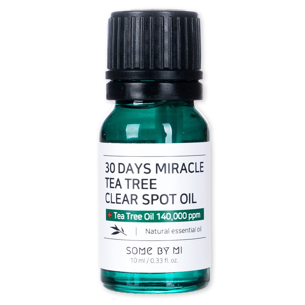 Tinh Dầu Some By Mi Tràm Trà Làm Giảm &amp; Ngăn Ngừa Mụn 10ml 30 Days Miracle Tea Tree Clear Spot Oil