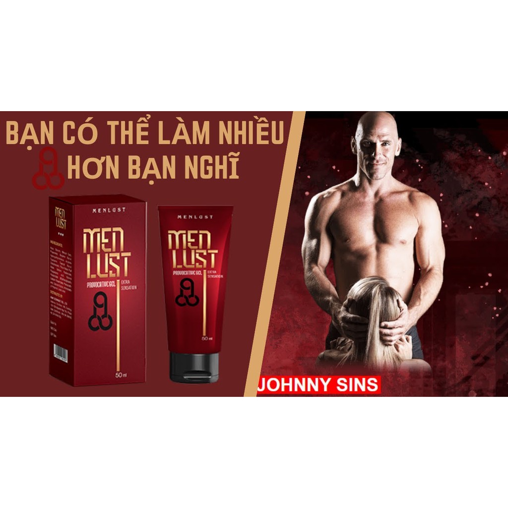 CHÍNH HÃNG MENLUST GEL SINH LÝ CỰC MẠNH,TĂNG KÍCH THƯỚC CẬU NHỎ KHIẾN CUỘC YÊU TRỞ NÊN RỰC LỬA DÀNH CHO QUÝ ÔNG