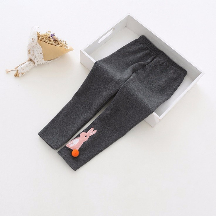 CC199 Quần legging lót nỉ bé gái mặc mùa đông hàng nhập