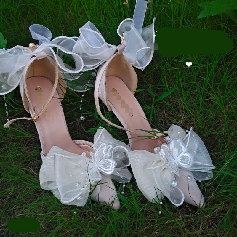 GIÀY CAO GÓT MŨI NHỌN LOLITA BUTTERFLY 4608