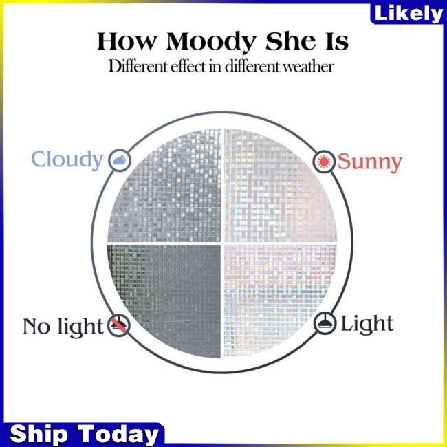 Phim dán cửa sổ 3D chống tia UV chống dính tiện dụng