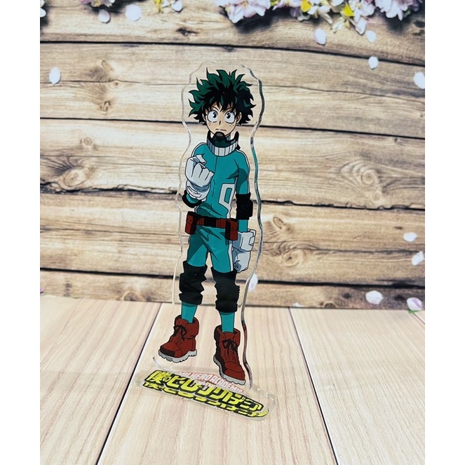 Standee để bàn my hero Acamedia size to mica trong /tượng mô hình anime my hero Acamedia