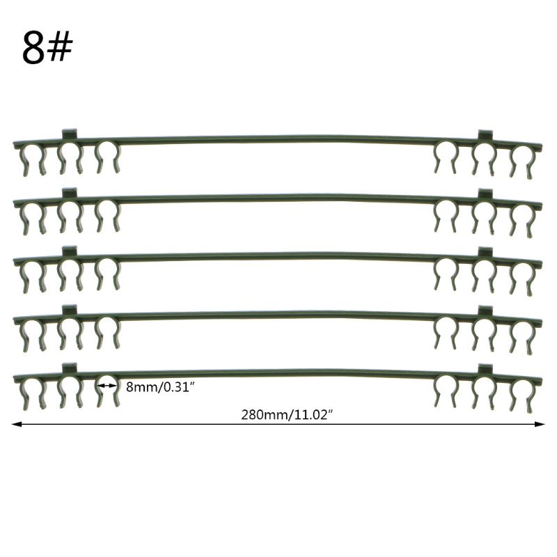 Set 5 Kẹp Cố Định Dây Leo Bằng Nhựa Chuyên Dụng Cho Nông Trại