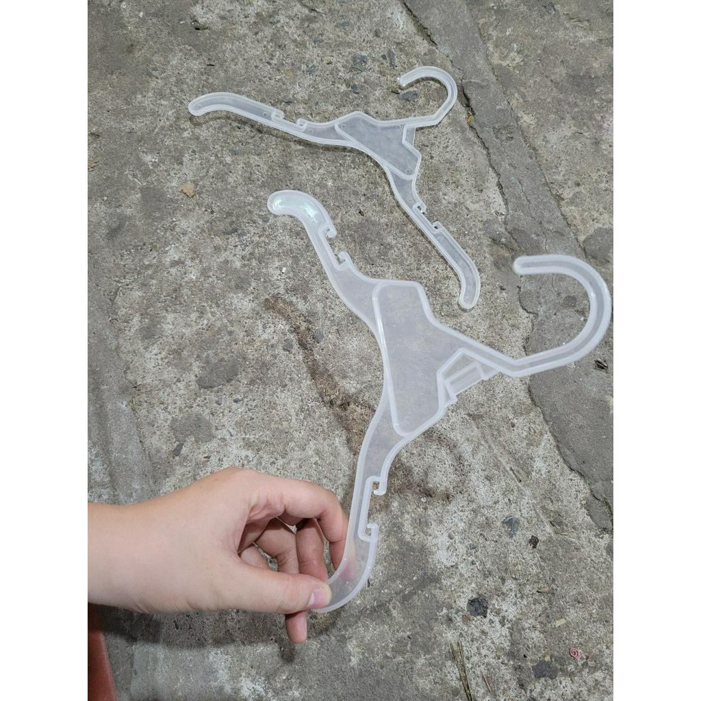 Móc nhựa Em Bé Trắng Dẹt (10 Cái) (Dài 25cm) sơ sinh-1 tuổi [FREE SHIP-RẺ] hàng đẹp giá rẻ
