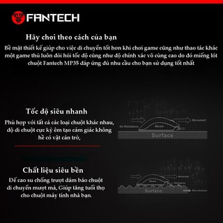 Mo đế di chuột cao cấp - fantech mp44 25