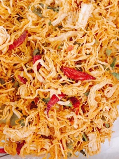Khô gà lá chanh 105k/ Túi 500gr