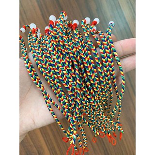 Combo15 vòng tay ngũ sắc may mắn