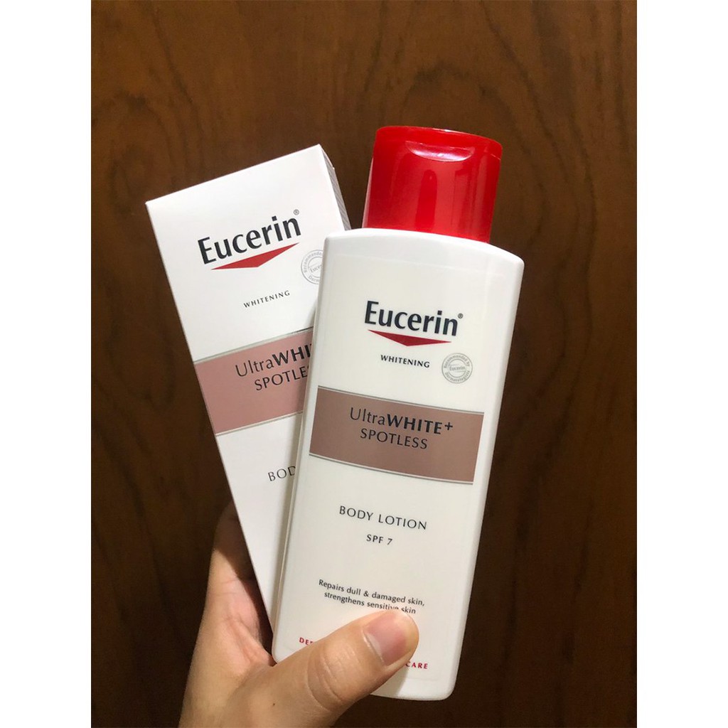 EUCERIN -SỮA DƯỠNG THỂ TRẮNG DA WHITE THERAPY SPF7 250ML