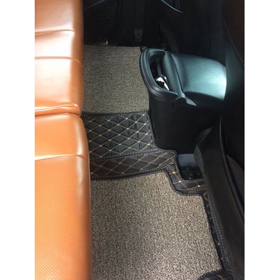 Thảm lót sàn ô tô 5d, 6d Nano 2 chỉ Toyota Innova 2006 – 2021 kháng khuẩn, khử mùi