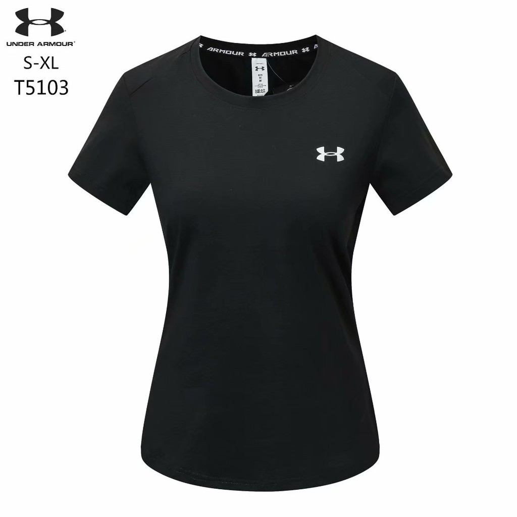 Under Armour  Được bọc Aresto khô Hàng ghế mồ hôi Áo khoác thể thao Thể hình Chạy bộ Yoga tay áo ngắn  Áo sơ mi nữ