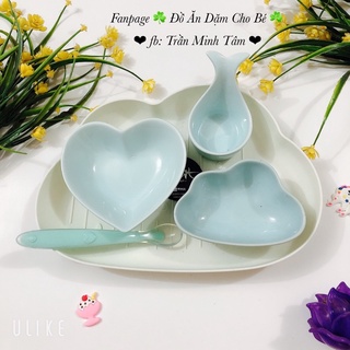 SET BÁT SỨ ĂN DẶM CHO BÉ, bát ăn dặm kiểu nhật