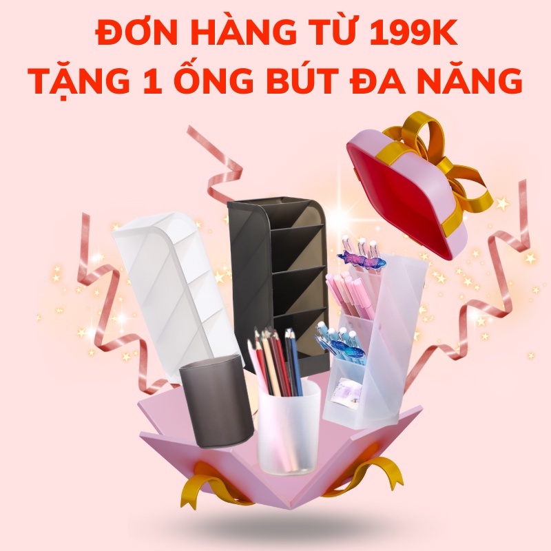 Kệ ngăn đựng tài liệu trong suốt nhiều tầng đa năng DecorMe DMJ