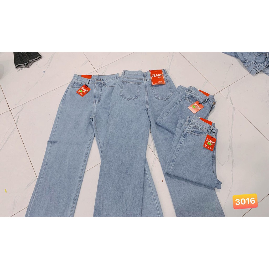 Quần baggy ống suông rộng cắt 2 bên ống cá tính hot