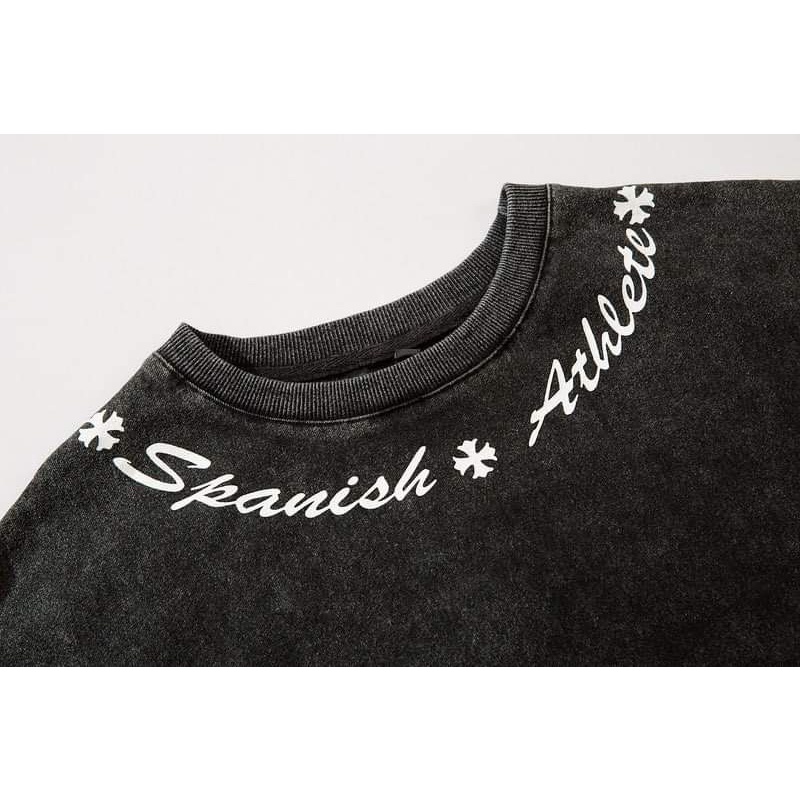 Áo loang chữ vòng cổ HT12