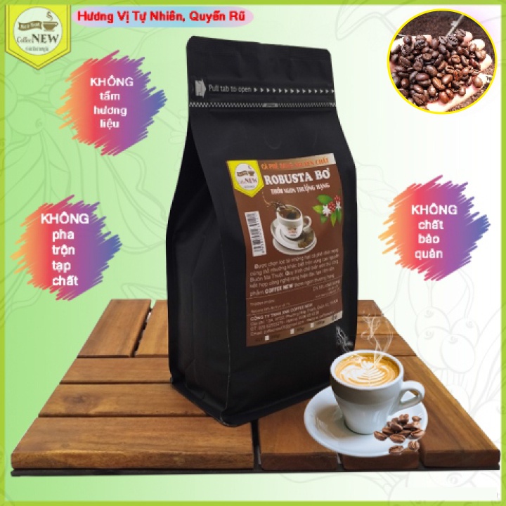 1KG Cafe ROBUSTA BƠ - Hương Vị Độc Đáo - Nguyên Chất - Thơm Nồng - Thể Chất Mạnh - Hậu Đậm, Vị Đắng - Coffee New | BigBuy360 - bigbuy360.vn