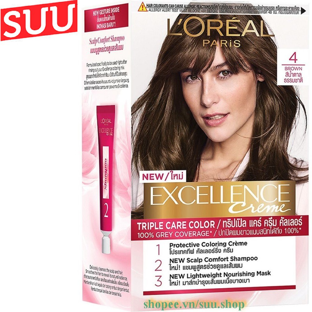 Thuốc nhuộm tóc Loreal Excellence Creme Đủ màu suu.shop cam kết 100% chính hãng | BigBuy360 - bigbuy360.vn