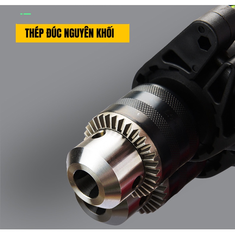 Máy khoan cầm tay dùng điện 800W XCORT Model XJZ04-13 Chức năng khoan búa