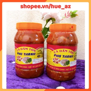2 hủ 500gr cà dầm tôm phú thành - đặc sản huế