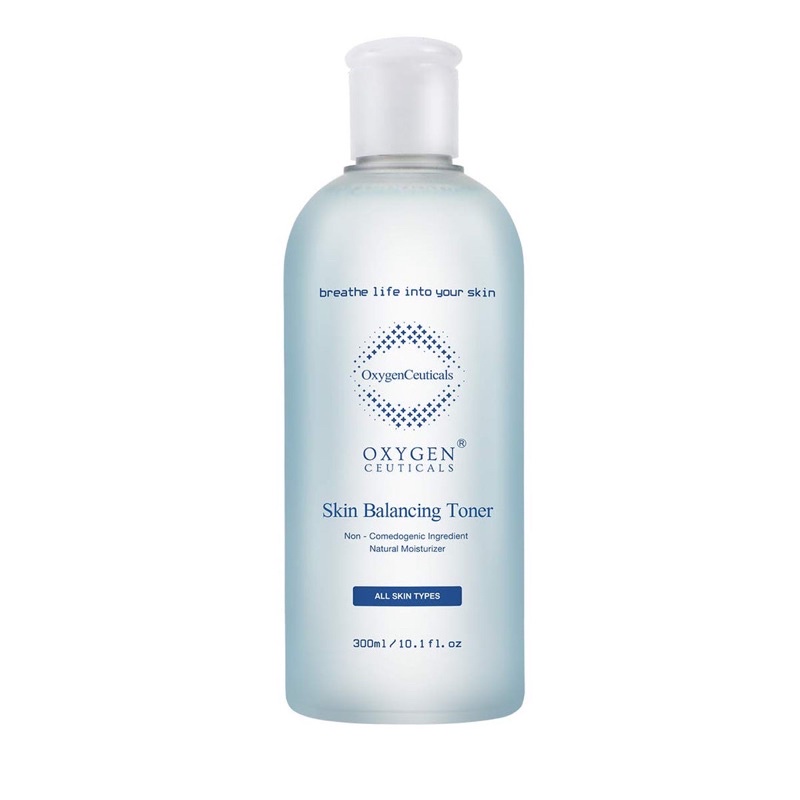 Toner Oxygen 300ml Dạng Nước Dành Cho Da Dầu - Mụn - Nhạy Cảm