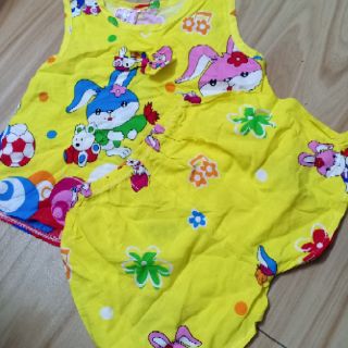 Bộ tôn bé gái 10-14kg hình thật