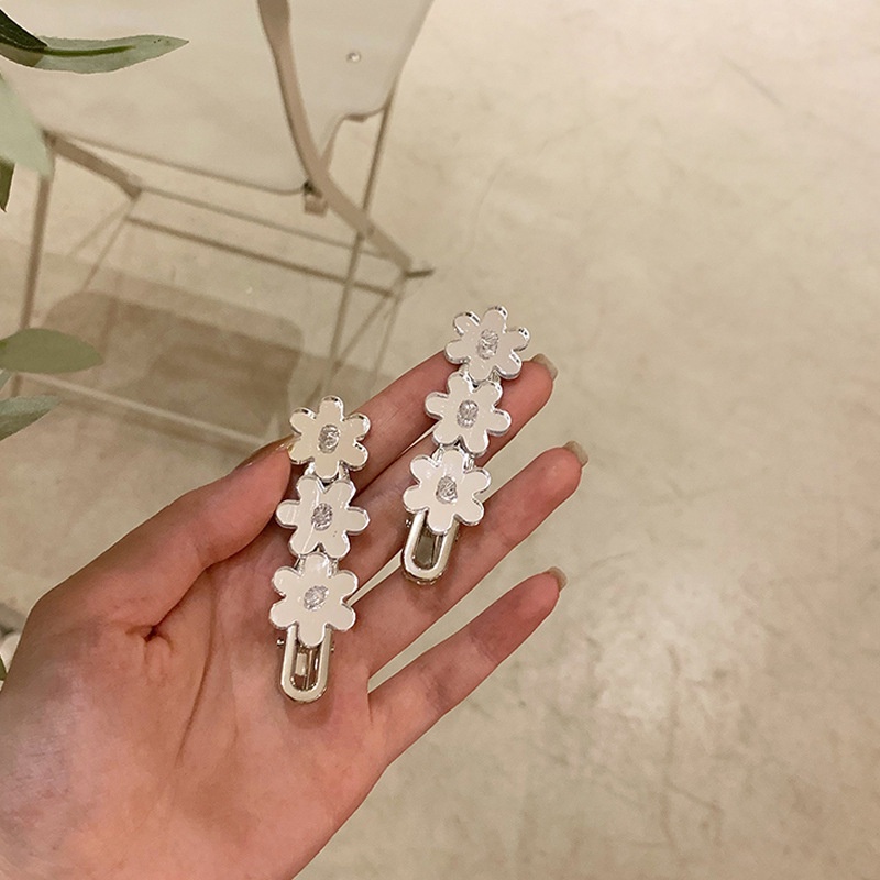 Kẹp Tóc Hình Hoa Thiết Kế Mới Thời Trang Theo Phong Cách Harajuku Cho Nữ