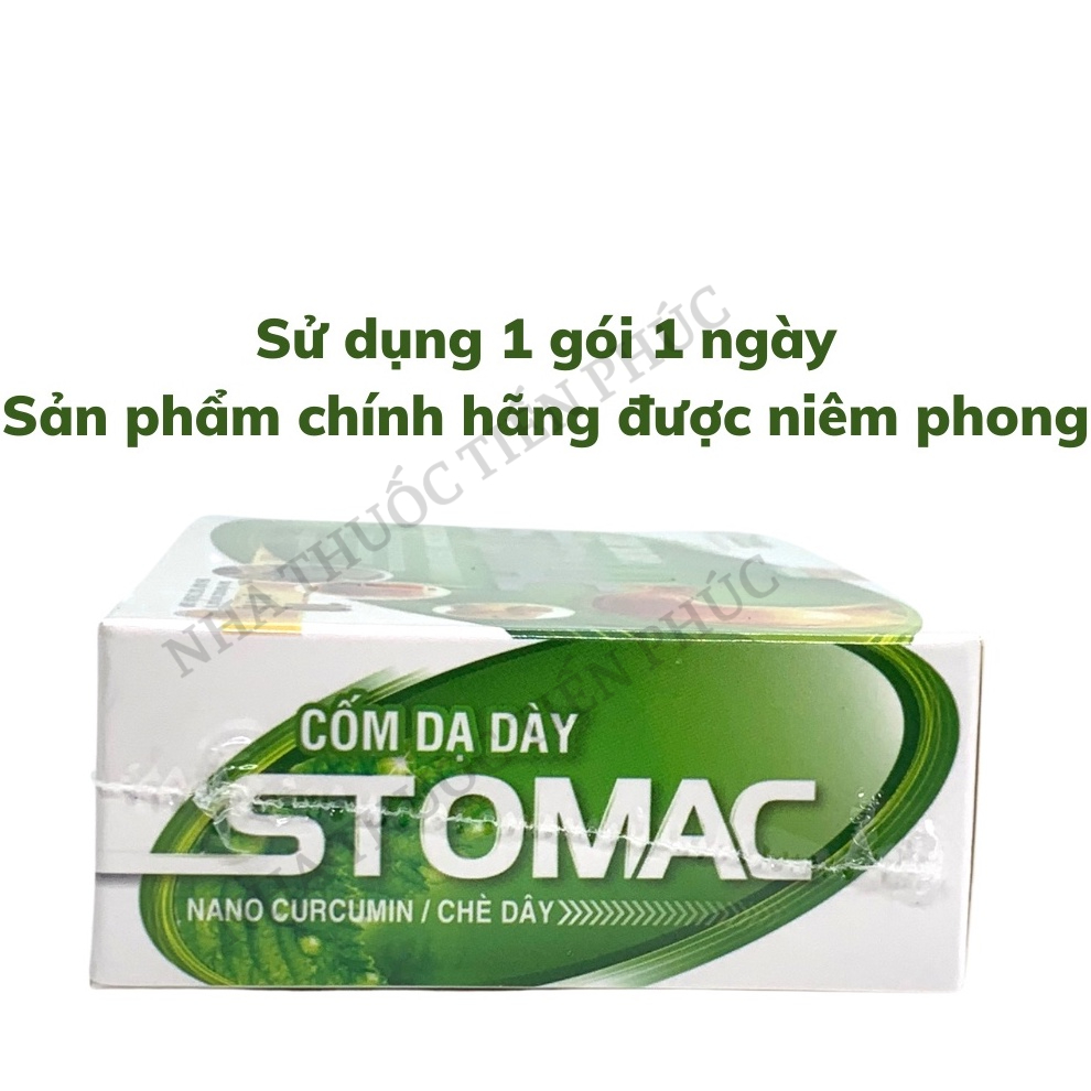 Cốm Dạ Dày Stomac - Giảm Ngay Khó Chịu Dạ Dày Sau 1 Gói Đầu Tiên Sử Dụng Hộp 10 gói