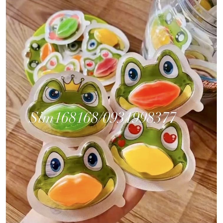 kẹo dẻo môi ếch (1cái)